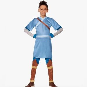 Nickelodeon Avatar Sokka Kids Costume - Light Blue and Brown